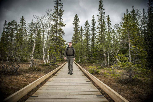 Helikon - Bunda Wolfhound Hoodie - Windpack Nylon - Alpha Green - KU-WLH-NL-36