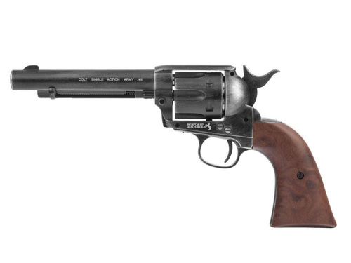 Umarex - Vzduchovka Colt SAA .45-5,5" - starobylý povrch - 4,5 mm BB - 5.8307