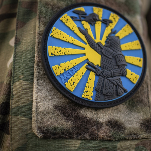 M-Tac - Nášivka Way of the Samurai - 3D PVC - žlutá/modrá - 51338301