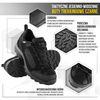 M-Tac - Trekingová obuv - Cordura - černá - 1JJ115/5TPLV