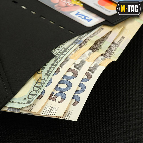 M-Tac - Slim Elite Gen. II Peněženka - černá - 10171802