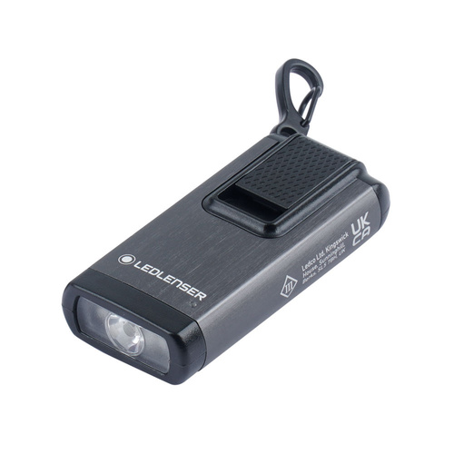 Ledlenser - Nabíjecí LED svítilna / přívěsek K6R - 400 lm - s režimem červeného světla - šedá - 502577