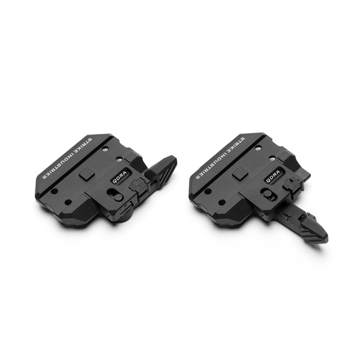 Strike Industries - Držák QD pro kolimátory T1/T2 - Picatiny - Černý - SI-T1-QDRA-BK