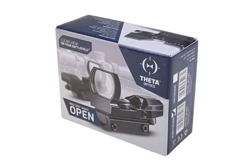 Theta Optics - Red Dot Sight Replica Open - Černá - THO-10-007849