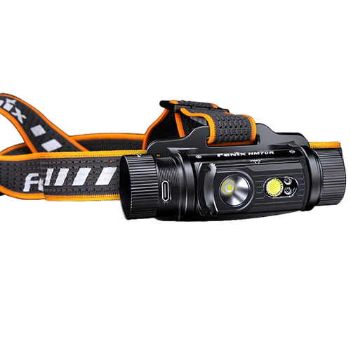 Fenix - Čelovka LED s dobíjecí baterií 5000 mAh - 1600 lumenů - HM70R