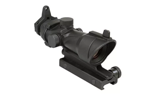 AIM-O - Červený zaměřovač pro ASG ACOG - černý - AMO-10-008414