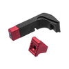 Strike Industries - Modulární spouštěč zásobníku pro Glock Gen 1/2/3 - červený- SI-G3-MagRelease-RED