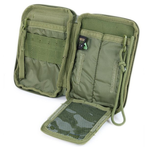 Condor - Kapesní pouzdro s nášivkou vlajky USA - Olive Drab - MA16-001