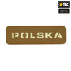 M-Tac - Nášivka Polsko 25х80 - laserem řezaná fluorescenční - Coyote / Fluo - 51004205