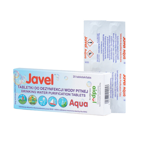 Javel Aqua - Tablety na čištění vody - Chlor - 20 ks. - BU JATB20