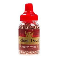 Golden Devils - Ocelové kuličky - 1500 ks - 4,5 mm