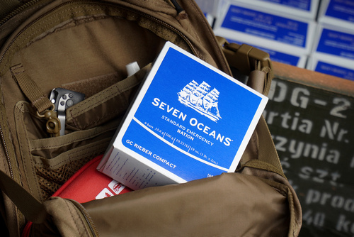 GC Rieber - Seven Oceans Emergency Ration - 2450 kcl - sada 24 kusů