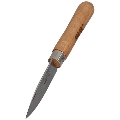 MAM - Kapesní nůž se špičkou - světlé bukové dřevo 61 mm - 2025/2-A