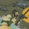 M-Tac - Tričko Surf Club - Light Olive - 80062038