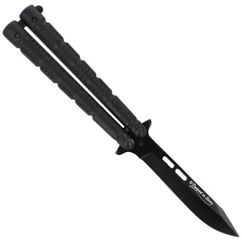 K25 - Zavírací nůž Balisong s titanovým povrchem - 36250