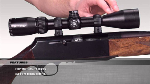 Vortex Optics - Puškohled Crossfire II 6-18x44 - 1'' - AO - Dead-Hold BDC MOA - Black - CF2-31033