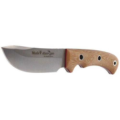 Muela - Křovinořez s plnou špičkou Micarta 120 mm - ABORIGEN-12D