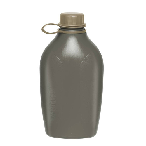 Wildo - Butelka Explorer Bottle - 1000 ml - Szary / Khaki - HY-EBT-PE-13