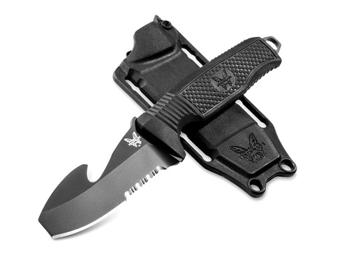 Benchmade - Taktický nůž 112SBK-BLK H2O Fixed - N680 - Black - 112SBK-BLK