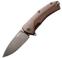 LionSteel - Zavírací nůž KUR G10 - Sleipner - Brown - KUR BBR