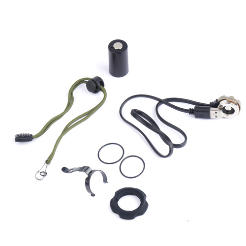 Armytek - Taktická svítilna Barracuda Pro Max - Stroboskop - 2800 lm - Černá - F10501PC