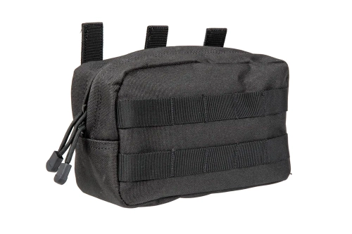 GFC Tactical - Horizontální střední náprsní kapsa - černá - GFT-19-019550