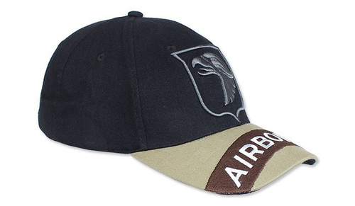 FOSTEX - Baseballová čepice AIRBORNE - Černá/Khaki - 215162-271 