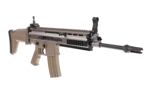 EC - AEG replika karabiny SCAR-L MK16 MOD 0 - Tan - WET-01-005926
