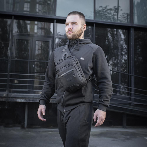 M-Tac - Cross Bag Slim Elite Hex - černá - 10210002