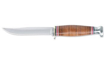 Ka-Bar 1226 - Nůž Little Finn s koženou rukojetí
