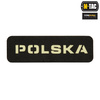 M-Tac - nášivka - Polsko 25x80 - laserem řezaná fluorescenční - černobílá - 51004202