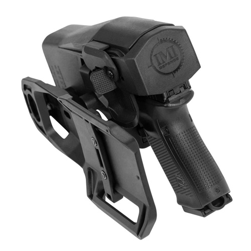 IMI Defense - OWB RDL3 Level 3 Light Bearing &amp; Red Dot Sight Holster - Glock - pravé - černé - IMI-RDL3