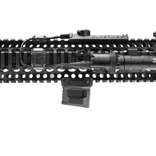 Strike Industries - Strike Stacked Angled Grip CMS - Picatinny - Black - SI-AR-CMS-PSAF-BK