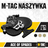 M-Tac - Záplata s pikovým esem - 3D PVC - černá/bílá - 51108236