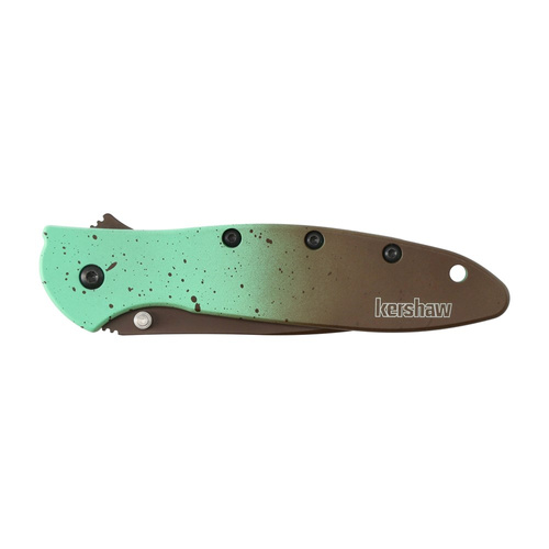 Kershaw - Zavírací nůž Leek EDC - Wharncliffe - Tip Safety Lock - SpeedSafe - Mint - 1660MINT 