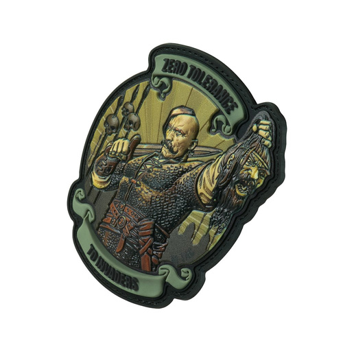M-Tac - nášivka Zero Tolerance - PVC - olivová - 51348043