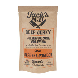 Jack's MEAT - Sušené hovězí maso - Pepř / Rajče - 109 kcal - 30 g