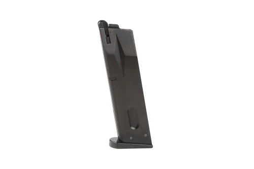 WE - Nízkokapacitní plynový zásobník pro repliky M9/M92F - 25 nábojů - černý - WET-05-014312