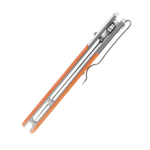 Ganzo - Zavírací nůž EDC - 440C - oranžový - G743-2-OR