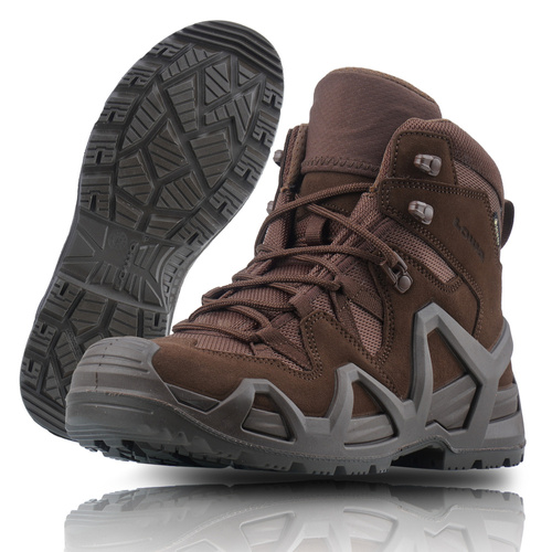 LOWA - Taktické boty ZEPHYR GTX® MID MK2 - Dark Brown - 310854C30 0493