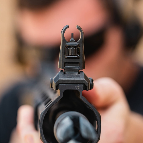 Magpul - Přední hledí s kapotáží MBUS Pro - QPQ Steel - Černá - MAG1518-BLK