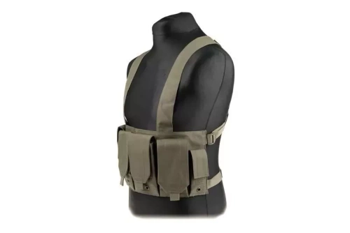 GFC Tactical - Hrudní taktická vesta - Nylon - Olivová - GFT-18-007964