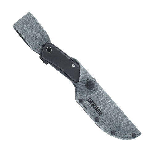 Gerber - Lovecký nůž Downwind Caper Drop Point - Black / Grey - 30-001817