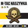 M-Tac - No Knife - No Life 3D PVC nášivka - Coyote - 51128005