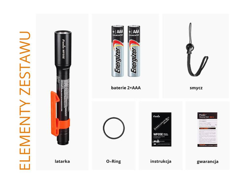 Fenix - Svítilna LED - 85 lumenů - WF05E 