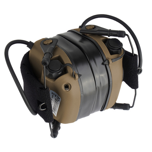 Earmor - Aktivní chrániče sluchu M31 PLUS - NNR 22 dB - Coyote - M31-CB (PLUS)