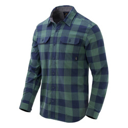 Helikon - Košile Greyman - Moss Green Checkered - KO-GMN-NS-PG