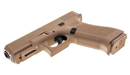 Umarex - Vzduchovka Glock 19X - Kovový závěr - 4,5 mm - Coyote - 5.8368