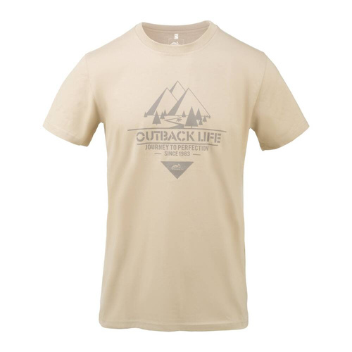 Helikon - Tričko Outback Life - Taiga Green - TS-OBL-CO-09
