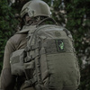 M-Tac - Morální nášivka Face of War - Cordura - Černá/Zelený - 51389201